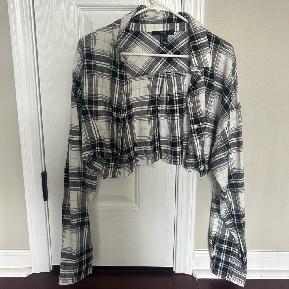 Cropped Flannel.